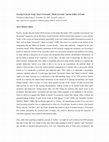 Research paper thumbnail of "Straying From the Script: Stuart Townsend's 'Battle in Seattle' and the Politics of Truth" (Bad Subjects)