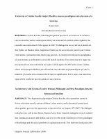 Research paper thumbnail of Entrevista a Cristina Escofet: Mujer, filosofía y nuevos paradigmas