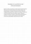 Research paper thumbnail of (Non)religion is not a natural kind, but so what?: toward a piecemeal approach