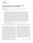 Research paper thumbnail of Growth, bimaturation, and sexual size dimorphism in wild gray-headed flying foxes (Pteropus poliocephalus)