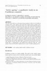 Research paper thumbnail of 'Active ageing': a qualitative study in six Caribbean countries