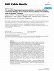 Research paper thumbnail of The benefits of participatory methodologies to develop effective community dialogue in the context of a microbicide trial feasibility study in Mwanza, Tanzania