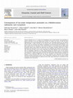 Research paper thumbnail of Consequences of sea water temperature anomalies on a Mediterranean submarine cave ecosystem