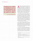 Research paper thumbnail of Las polémicas historiográficas sobre el románico en la primera mitad del siglo XX. parte III