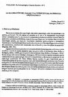 Research paper thumbnail of La re-creación del pasado y la invención del patrimonio arqueológico