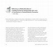 Research paper thumbnail of Reflections on Multiculturalism in Canadian Fiction for Young People since 1950: A Contribution to National Identity Formation