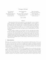 Research paper thumbnail of Compact e-cash