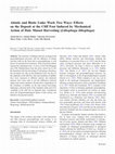 Research paper thumbnail of Abiotic and biotic links work two ways: effects on the deposit at the cliff foot induced by mechanical action of date mussel harvesting (Lithophaga lithophaga)