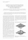 Research paper thumbnail of A method to measure three-dimensional substratum rugosity for ecological studies: an example from the date-mussel Ēshery desertiĒcation in the north-western …