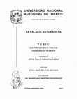 Research paper thumbnail of La Falacia Naturalista