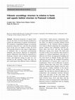 Research paper thumbnail of Juen et al 2007. Odonate assemblage structure in relation to basin and aquatic habitat structure in Pantanal wetlands