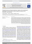 Research paper thumbnail of Paleoenvironments and faunal extinctions: Analysis of the archaeological assemblages at the Paso Otero locality (Argentina) during the Late PleistoceneeEarly Holocene