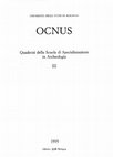 Research paper thumbnail of Imbarcazioni monossili e vie d'acqua interne nel delta del Po, in "Ocnus. Quaderni della Scuola di Specializzazione in Archeologia", n. 3, 1995, pp. 109-123