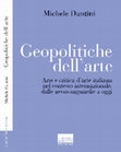 Research paper thumbnail of Michele Dantini, «Geopolitiche dell'arte», Marinotti, Milano 2012