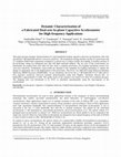 Research paper thumbnail of Dynamic Characterization of a Fabricated Dual-axis In-plane Capacitive Accelerometer for High-frequency Applications.