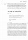 Research paper thumbnail of The Power of Collaboration