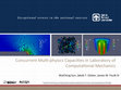 Research paper thumbnail of Concurrent multiphysics capacities in Laboratory of Computational Mechanics 