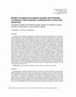 Research paper thumbnail of Modelo conceptual del sistema acuífero de Enchereda (La Gomera, Islas Canarias): contribuciones a otras islas volcánicas