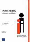 Research paper thumbnail of The nature and causes of attrition in the British Household Panel Survey