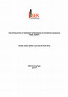 Research paper thumbnail of The introduction of dependent interviewing on the British Household Panel Survey