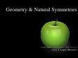 Research paper thumbnail of Geometry & Natural Symmetries