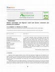 Research paper thumbnail of Modern technologies and Nigerian's small scale farmers: constraints and prospects of its adoption