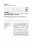 Research paper thumbnail of In vitro antibacterial efficacy of crude ethanolic leaf extract and alkaloidal fractions of phyllanthus amarus on URO-pathogens