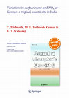 Research paper thumbnail of Variations in surface ozone and NOx at Kannur: a tropical, coastal site in India