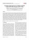 Research paper thumbnail of Correlative Study between UV Irradiance and TOC Using AURA OMI at Kannur (12.3N, 75.4E)