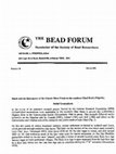 Research paper thumbnail of Beads and the Emergence of the Islamic Slave Trade in the Chad Basin (Nigeria).