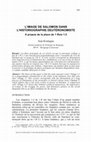 Research paper thumbnail of 2007. L'image de Salomon dans l'historiographie deutéronomiste. A propos de la place de 1 Rois 1-2