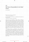 Research paper thumbnail of The Virtue of Responsibility for the Global Climate