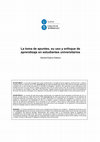 Research paper thumbnail of La toma de apuntes, su uso y enfoque de aprendizaje en estudiantes universitarios.