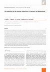 Research paper thumbnail of 3D modelling of the shallow subsurface of Zeeland, the Netherlands