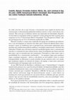 Research paper thumbnail of Castells, Manuel, Fernández-Ardèvol, Mireia, Qiu, Jack Linchuan & Sey, Ara (eds.) (2009) Comunicação Móvel e Sociedade. Uma Perspectiva Global, Lisboa: Fundação Calouste Gulbenkian, 393 pp.