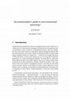 Research paper thumbnail of An extensionalist's guide to non-extensional mereology