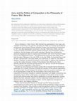 Research paper thumbnail of Irony and the Politics of Composition in the Philosophy of Franco "Bifo" Berardi