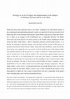 Research paper thumbnail of Ecology and Eco-utopia: the displacement of the Subject in Thoreau, Calvino and In to the Wild