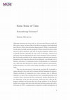 Research paper thumbnail of Some Sense of Time. Remembering Television