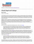 Research paper thumbnail of Chuck Hagel and Linkage