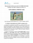 Research paper thumbnail of La représentation de l’Orient dans les journaux de pèlerinage du corpus florentin (XIVe-XVe s.)