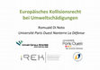 Research paper thumbnail of "Europäisches Kollisionsrecht bei Umweltschädigungen"