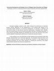 Research paper thumbnail of Community Development and Divergent Forces in Philippine State Universities and Colleges: Developing a protocol in evaluating extension projects towards community empowerment