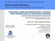 Research paper thumbnail of Preservacao acervos registros sonoros - apresentacao