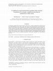 Research paper thumbnail of A stabilized assumed deformation gradient finite element formulation for strongly coupled poromechanical simulations at finite strain