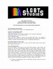 Research paper thumbnail of Introduction to LGBT Studies