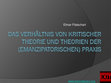 Research paper thumbnail of Zum Verhältnis von Theorie und Praxis