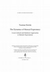 Research paper thumbnail of The dynamics of musical expectancy: cross-cultural and statistical approaches to melodic expectations