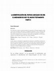 Research paper thumbnail of [2011] La identificación del testigo-abogado de Job, Parte II: El mediador de Job y el Nuevo Testamento