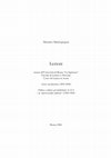 Research paper thumbnail of Lezioni 2005-2006: Politica e cultura: gli intellettuali, la CIA e la “guerra fredda culturale” (1948-1968) 